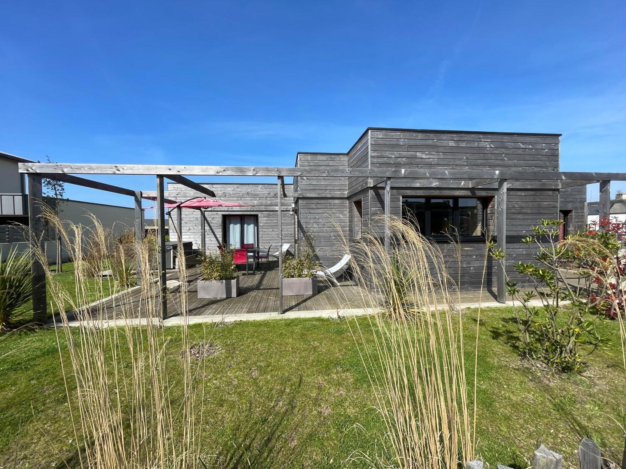 Villa Egurra, A Proximite D'Une Plage De Sable Fin Santec Buitenkant foto