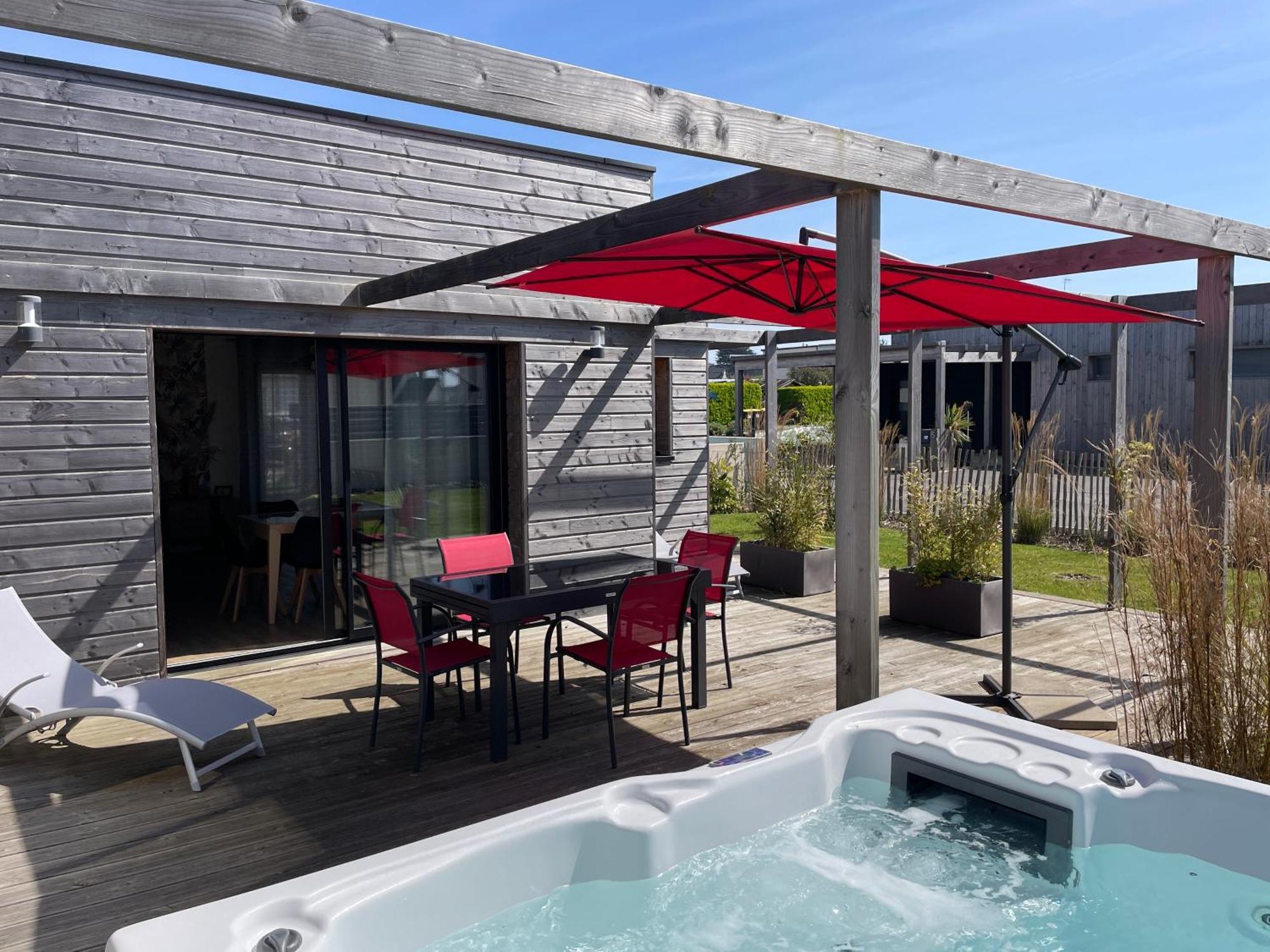 Villa Egurra, A Proximite D'Une Plage De Sable Fin Santec Buitenkant foto